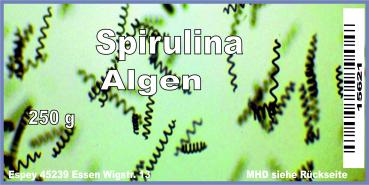 Spirulina Algen 250 g